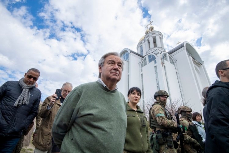 Antonio Guterres: Savaş, 21. Y&uuml;zyıl'da bir sa&ccedil;malık
