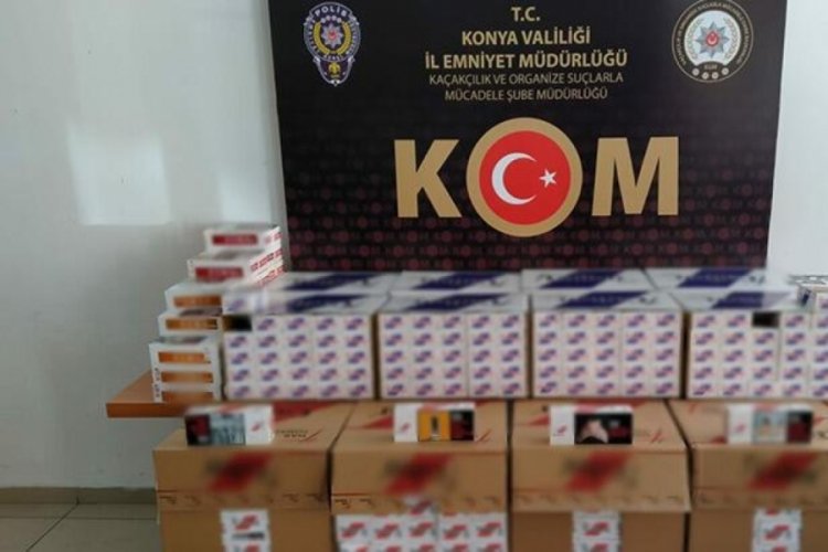 Konya'da su&ccedil; &ouml;rg&uuml;tlerine operasyonda 12 g&ouml;zaltı