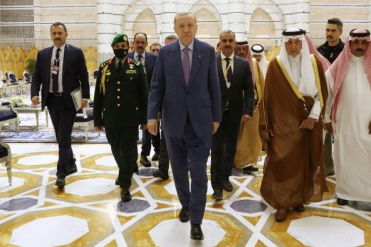 Cumhurbaşkanı Erdoğan, Suudi Arabistan'da