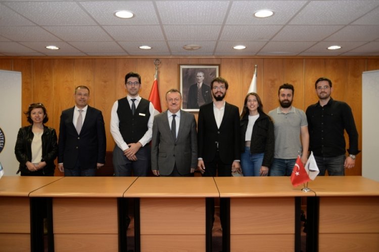 Bursa'da TEKNOFEST takımına destek