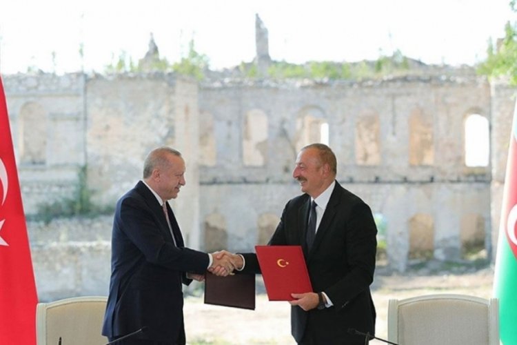 İlham Aliyev: Şuşa Beyannamesi kardeşlik ve iş birliğimizin a&ccedil;ık &ouml;rneği