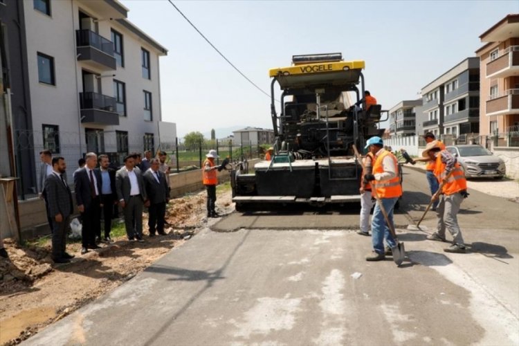 Bursa'nın yolları yenileniyor