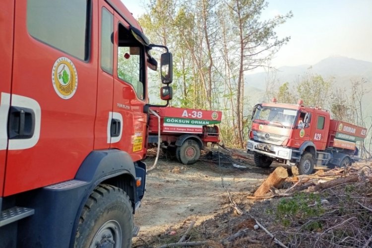 Hatay'da &ccedil;ıkan orman yangını s&ouml;nd&uuml;r&uuml;ld&uuml;