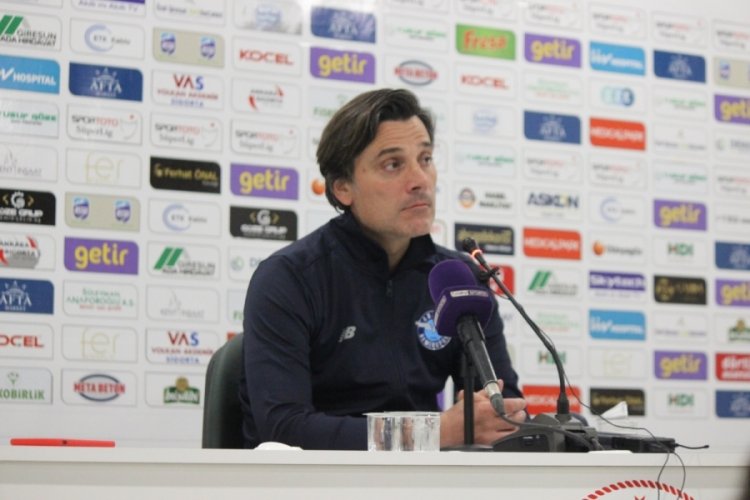 Vincenzo Montella: Kendi performansımızdan uzak bir &ccedil;izgi &ccedil;izdik