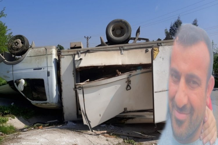 Bursa Orhangazili mermerci feci kazadan sağ kurtuldu