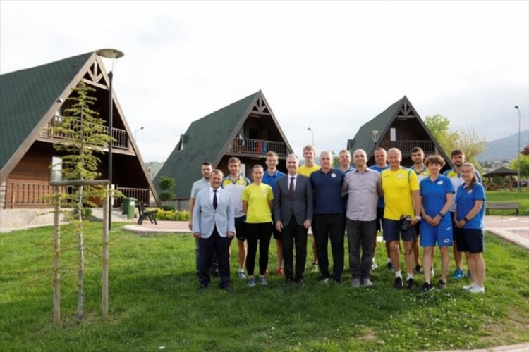 Bursa'da İneg&ouml;l Belediyesi'nin konuğu Ukraynalı sporcular T&uuml;rkiye'den ayrıldı
