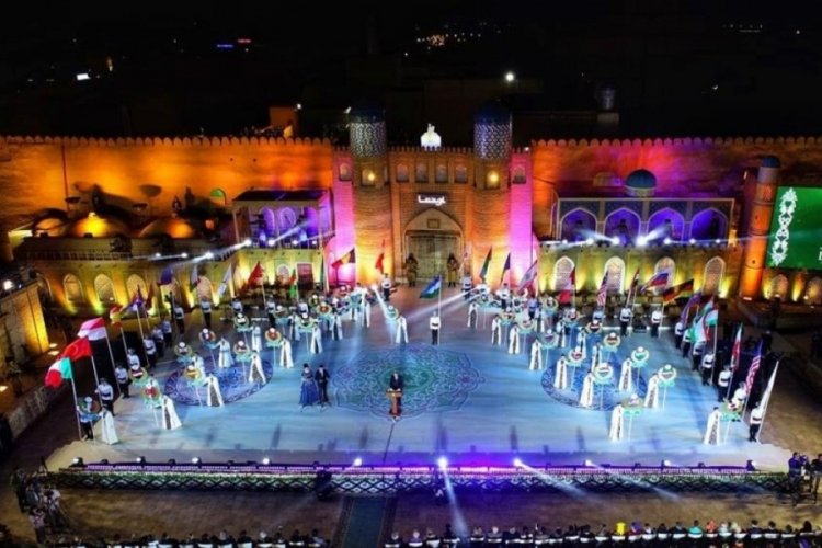 İneg&ouml;l Belediyesi Halk Dansları Topluluğu &Ouml;zbekistan'dan 3. olarak d&ouml;nd&uuml;