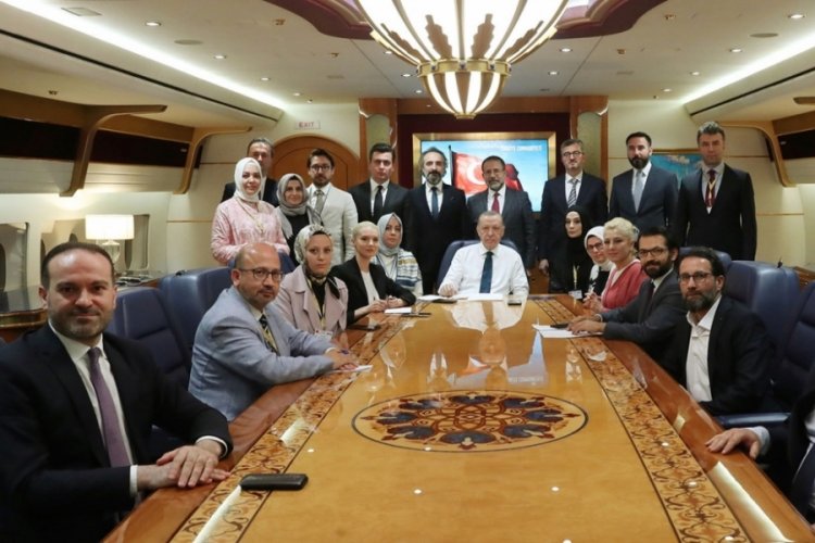 Erdoğan'ın Suudi Arabistan'da kaldığı odada dikkat &ccedil;eken detay