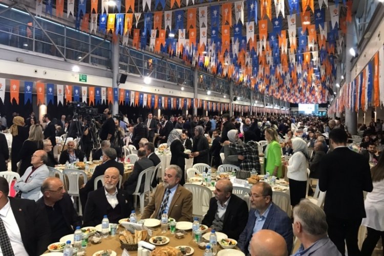 AK Parti Bursa İl Başkanlığı teşkilat iftarı 