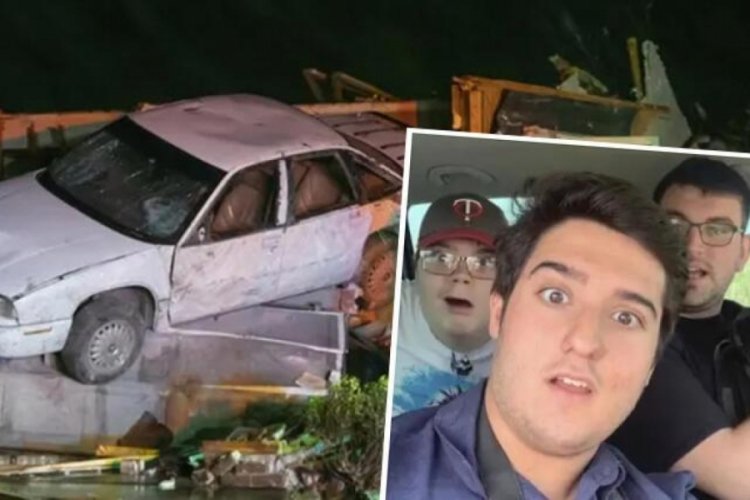 Kasırganın peşinden giden &ouml;ğrencilerden acı haber