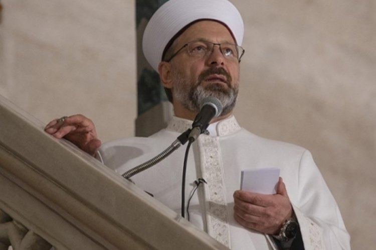 Başkan Erbaş: 'D&uuml;nya hepimize yeter'