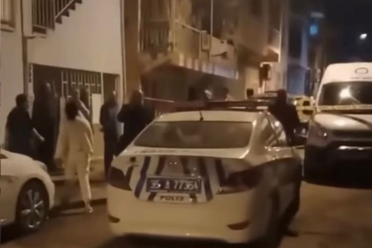 İzmir'de yabancı uyruklu adam tartıştığı eşini başından vurarak &ouml;ld&uuml;rd&uuml;