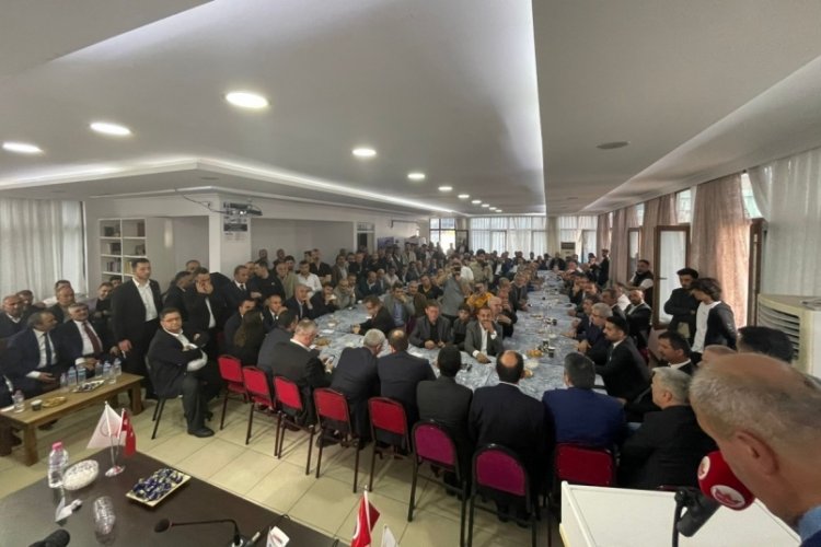 Bursa MUŞ-İLDER'den kalabalık bayramlaşma