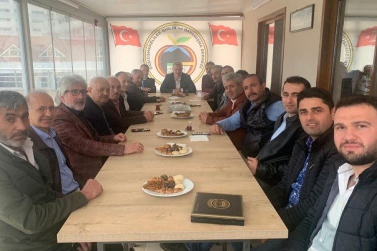 Bursa'daki G&uuml;m&uuml;şhaneliler bayramlaştı (&Ouml;ZEL HABER)