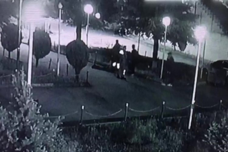 Hırsız, g&uuml;venlik g&ouml;revlisinden ka&ccedil;amadı