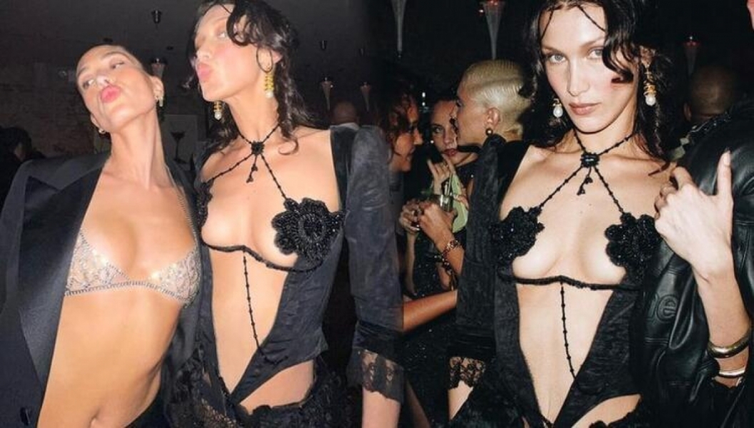 Bella Hadid'in Riskli kıyafeti