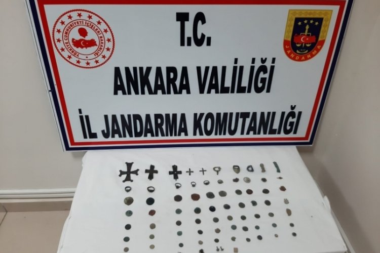 Piyasa değeri 85 bin TL olan tarihi eserler ele ge&ccedil;irdi