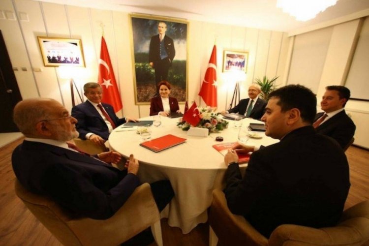 '6'lı Masa'da yeni hesap