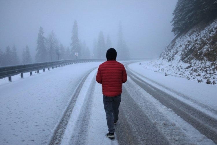 Ilgaz Dağı'na mayıs ayında kar d&uuml;şt&uuml;