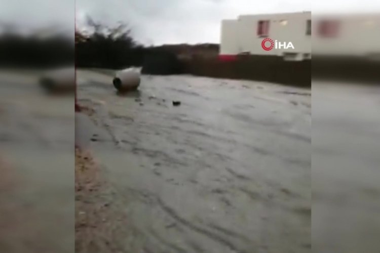 Meksika'da yağış sele neden olunca vatandaşlar tahliye edildi