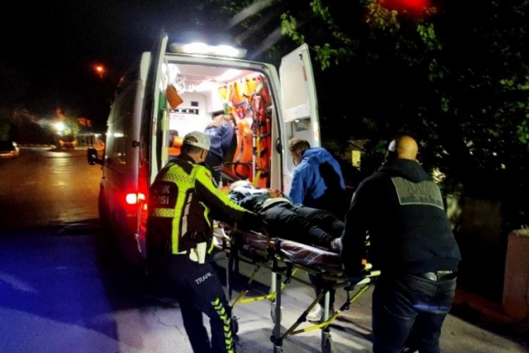 Aydın'da seyir halinde motosikletten d&uuml;şen kişi yaralandı