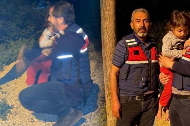 Manisa'da kaybolan k&uuml;&ccedil;&uuml;k kız, duvar kenarında uyurken bulundu