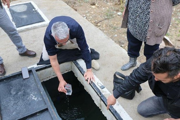 İki k&ouml;yde hastalık şikayeti artınca i&ccedil;me suyundan numune alındı