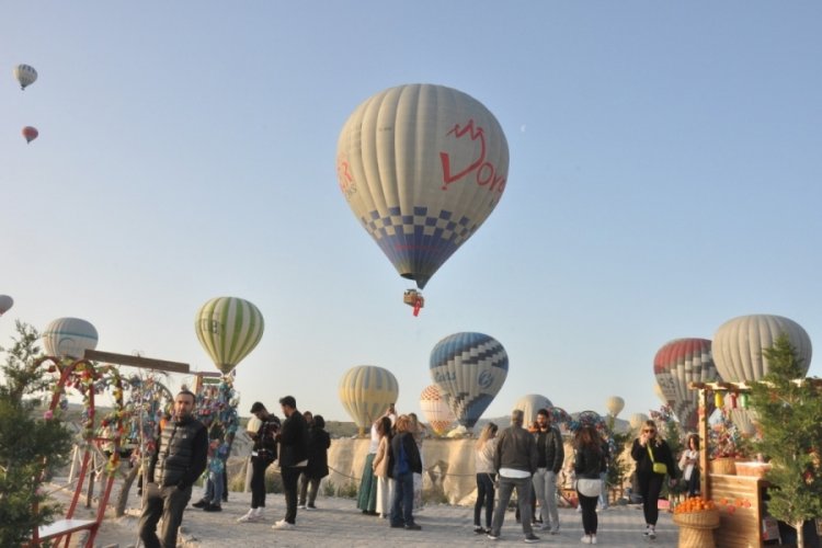 Kapadokya'ya ziyaret&ccedil;i akını