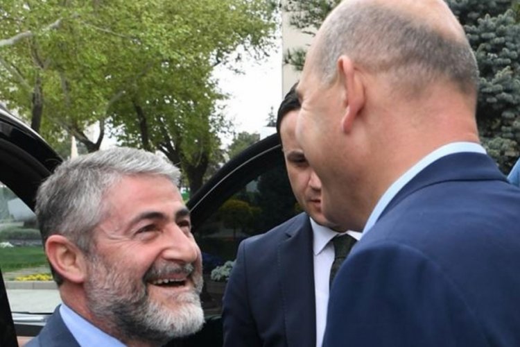 Bakan Nureddin Nebati'den S&uuml;leyman Soylu'ya ziyaret