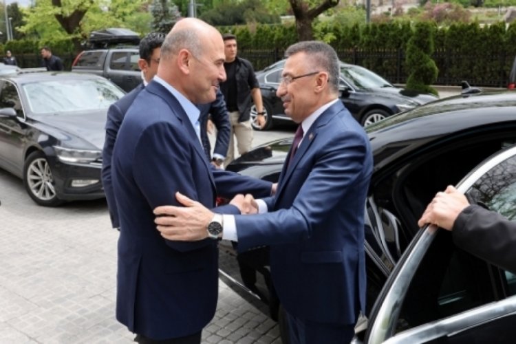 Fuat Oktay'dan Bakan Soylu'ya ziyaret