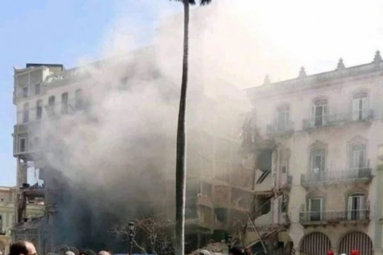 K&uuml;ba'da şiddetli patlama! En az 4 &ouml;l&uuml;, &ccedil;ok sayıda yaralı var
