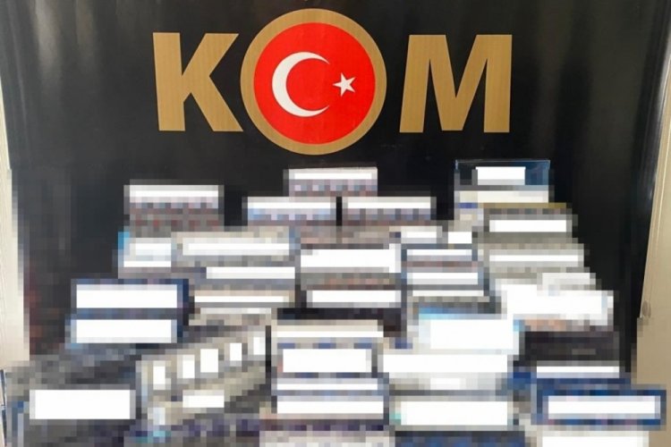 5 bin 340 paket ka&ccedil;ak sigara ele ge&ccedil;irildi