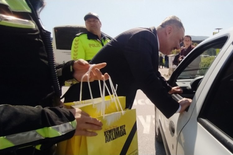 Bursa'da yayalar i&ccedil;in seferberlik zamanı