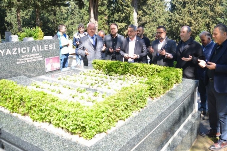 Bursaspor Kul&uuml;b&uuml;, İbrahim Yazıcı'yı dualarla andı