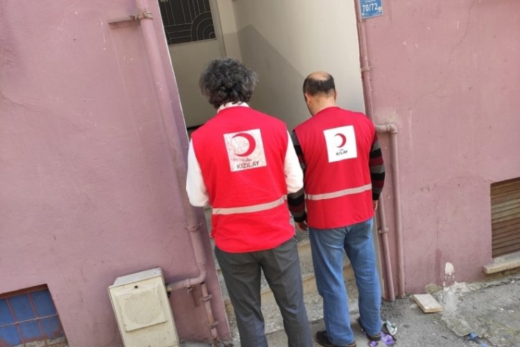 Kızılay, Bursa'daki ihtiya&ccedil; sahiplerini unutmadı