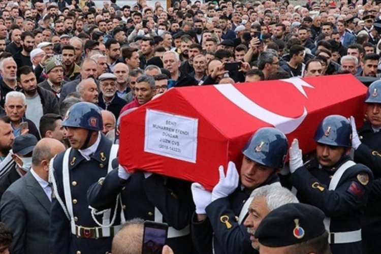 Yozgat, şehidine g&ouml;zyaşlarıyla veda etti