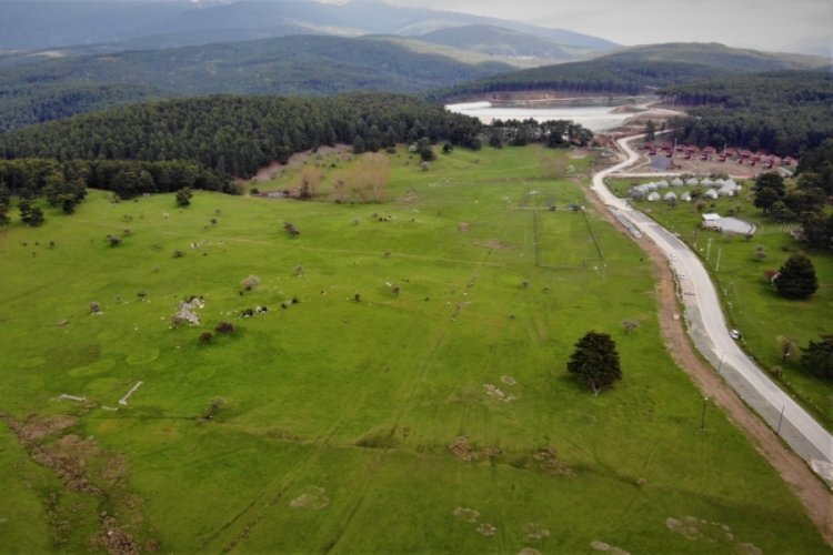 Bursa'nın d&uuml;nyaca &uuml;nl&uuml; Kocayayla'sından muhteşem g&ouml;r&uuml;nt&uuml;ler