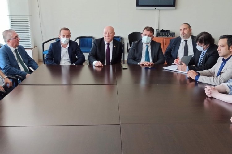 Bursa Gazeteciler Cemiyeti Y&ouml;netim Kurulu'ndan &ccedil;ağrı