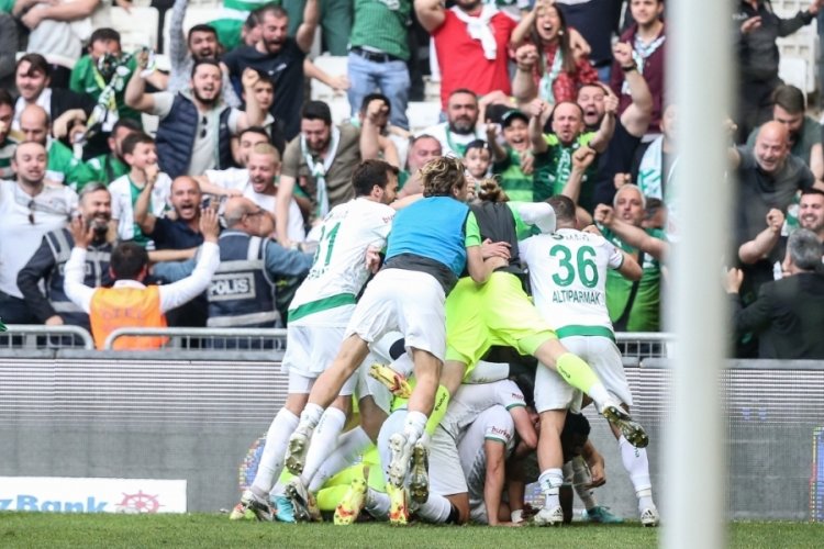 Bursaspor'dan muhteşem galibiyet!