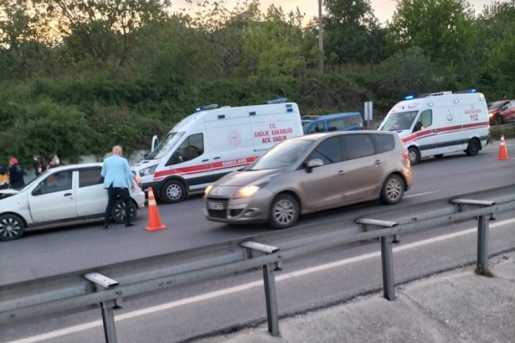 Bursa'da korkutan kaza