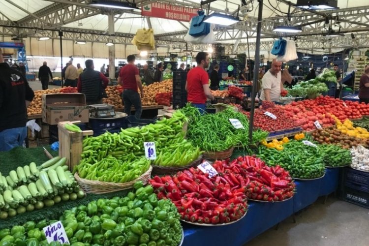 Havalar ısınınca Bursa'da pazarlarda fiyatlar d&uuml;şt&uuml; m&uuml;? (&Ouml;ZEL HABER)