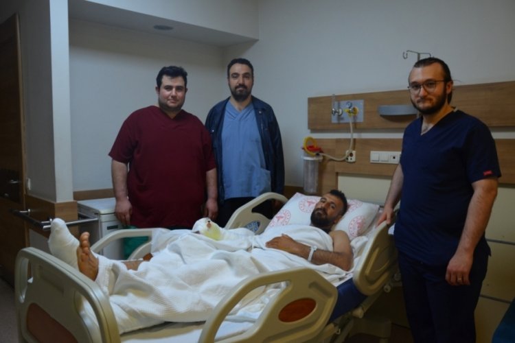 Şanlıurfa'da kopan el parmağı yerine ayak parmağı nakledildi