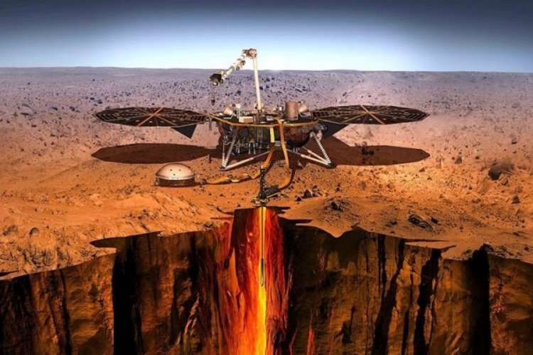 Mars'ta yaşanan en b&uuml;y&uuml;k deprem 5 şiddetindeydi