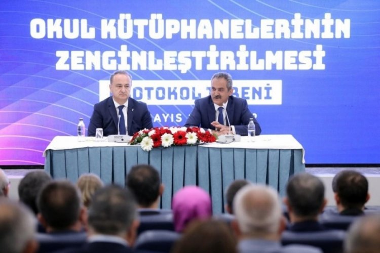 MEB ile TED arasında "Okul K&uuml;t&uuml;phanelerinin Zenginleştirilmesi" protokol&uuml;