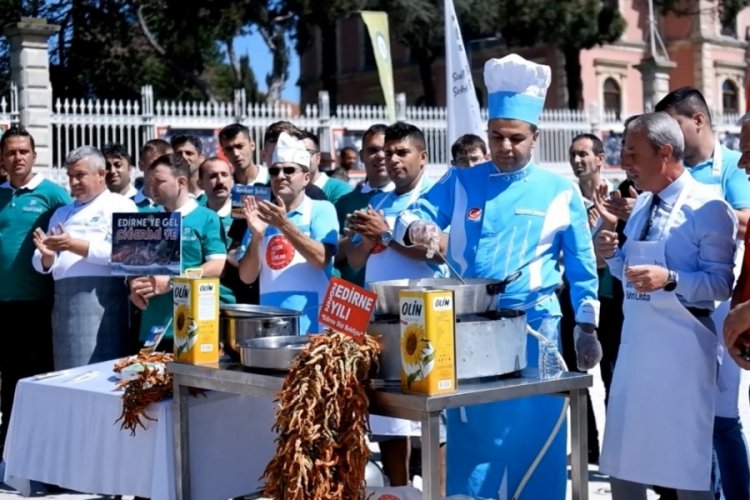 Edirne'de festivalde &uuml;cretsiz 1,5 ton Tava Ciğer dağıtılacak