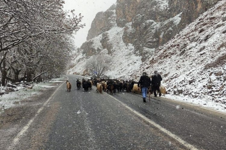 Van'da mayıs ayında kar s&uuml;rprizi