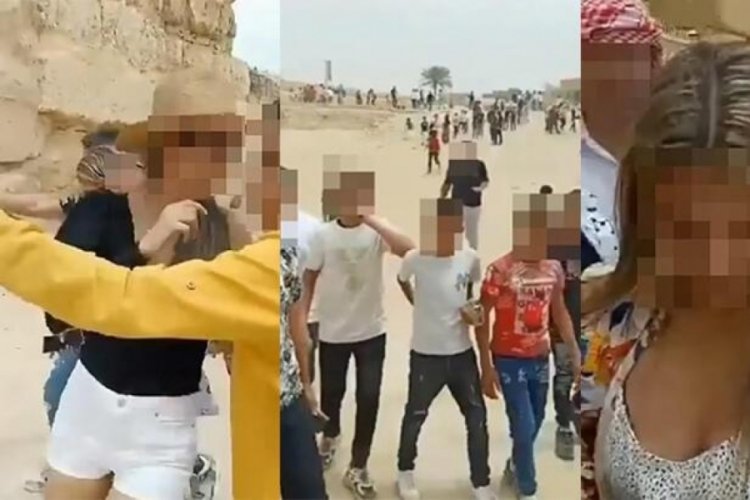 Piramitlerde taciz skandalı! 13 kişi tutuklandı