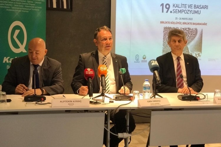 Bursa'da 'Kalite ve Başarı Sempozyumu' finalistleri a&ccedil;ıklandı