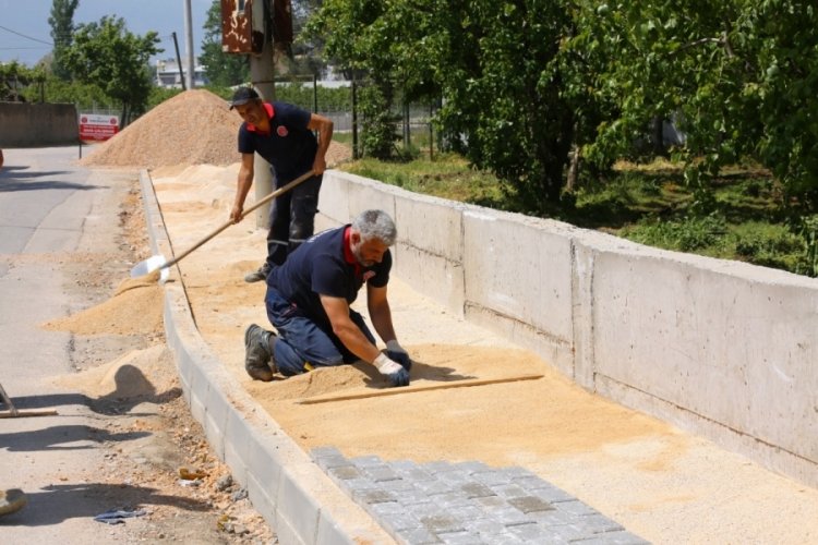 Bursa'nın o yolu artık daha g&uuml;venli olacak