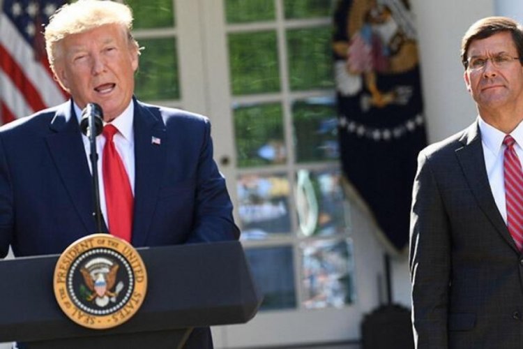 Eski Savunma Bakanı Esper'den Trump a&ccedil;ıklaması